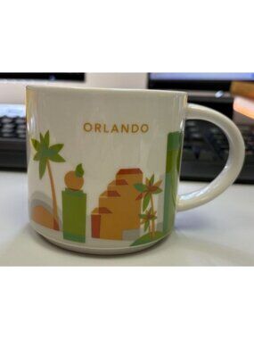 Starbucks You Are Here Series Coffee Mug - Orlando - 2014